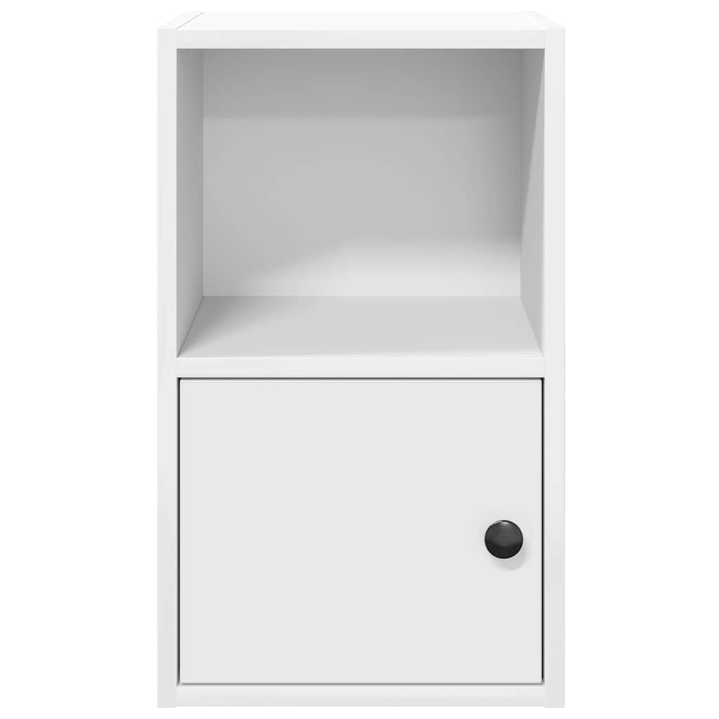 vidaXL Boekenkast 31x24x52 cm bewerkt hout wit
