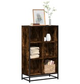 vidaXL Boekenkast 65,5x33x107,5 cm bewerkt hout gerookt eikenkleurig