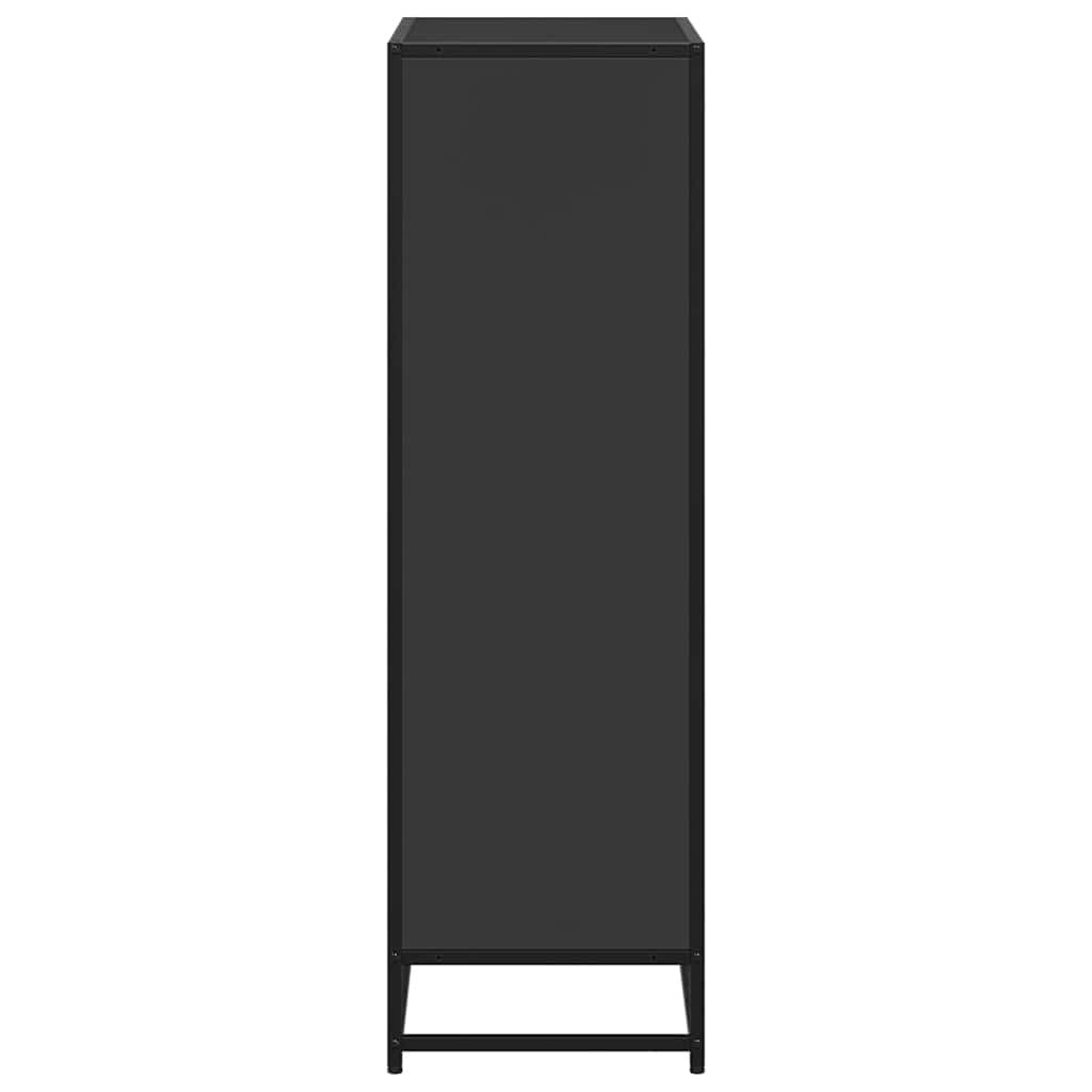 vidaXL Boekenkast 65,5x33x107,5 cm bewerkt hout zwart