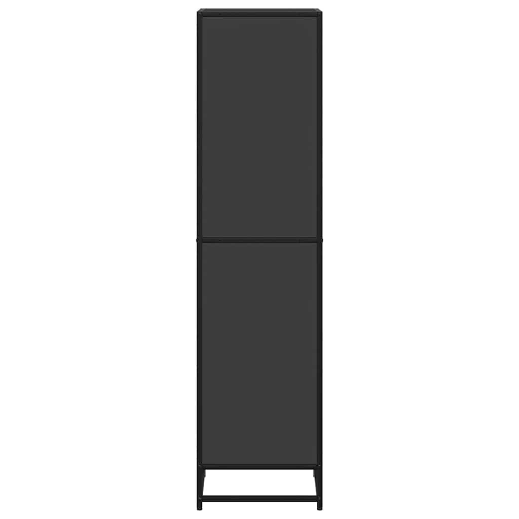 vidaXL Boekenkast 40x35x139 cm bewerkt hout zwart