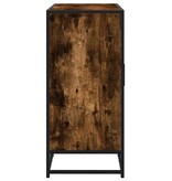 vidaXL Dressoir 92x35x76 cm bewerkt hout gerookt eikenkleurig