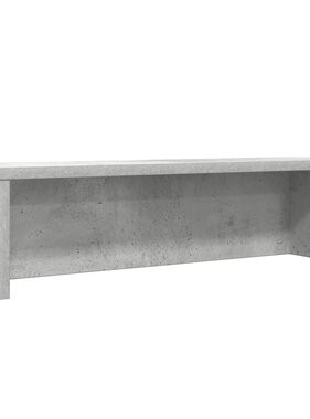 vidaXL Keukenrek stapelbaar 50x15x16 cm bewerkt hout betongrijs