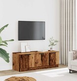 vidaXL Tv-meubel 102x35x36,5 cm bewerkt hout oud houtkleurig