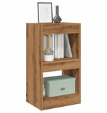 vidaXL Boekenkast/kamerscherm 40x30x72 cm artisanaal eikenkleur