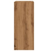vidaXL Boekenkast/kamerscherm 40x30x72 cm artisanaal eikenkleur