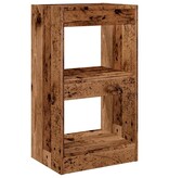 vidaXL Boekenkast / kamerscherm 40x30x72 cm oud houtkleurig
