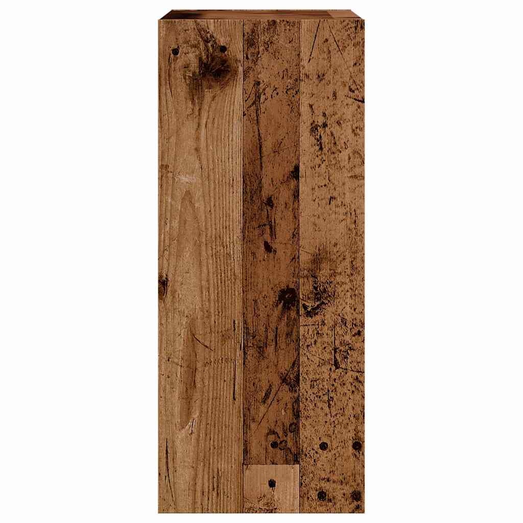 vidaXL Boekenkast / kamerscherm 40x30x72 cm oud houtkleurig
