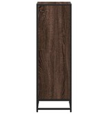 vidaXL Boekenkast 40x35x107,5 cm bewerkt hout bruin eikenkleur