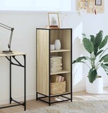 vidaXL Boekenkast 40x35x107,5 cm bewerkt hout sonoma eikenkleurig