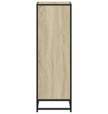 vidaXL Boekenkast 40x35x107,5 cm bewerkt hout sonoma eikenkleurig