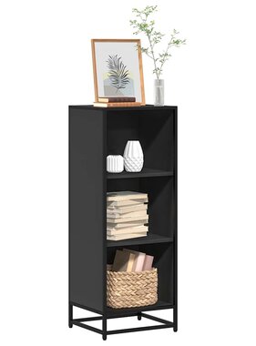 VidaXL Boekenkast 40x35x107,5 cm bewerkt hout zwart