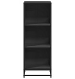 vidaXL Boekenkast 40x35x107,5 cm bewerkt hout zwart