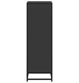 vidaXL Boekenkast 40x35x107,5 cm bewerkt hout zwart
