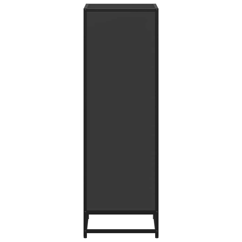 vidaXL Boekenkast 40x35x107,5 cm bewerkt hout zwart