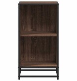 vidaXL Boekenkast 40x35x76 cm bewerkt hout bruin eikenkleur