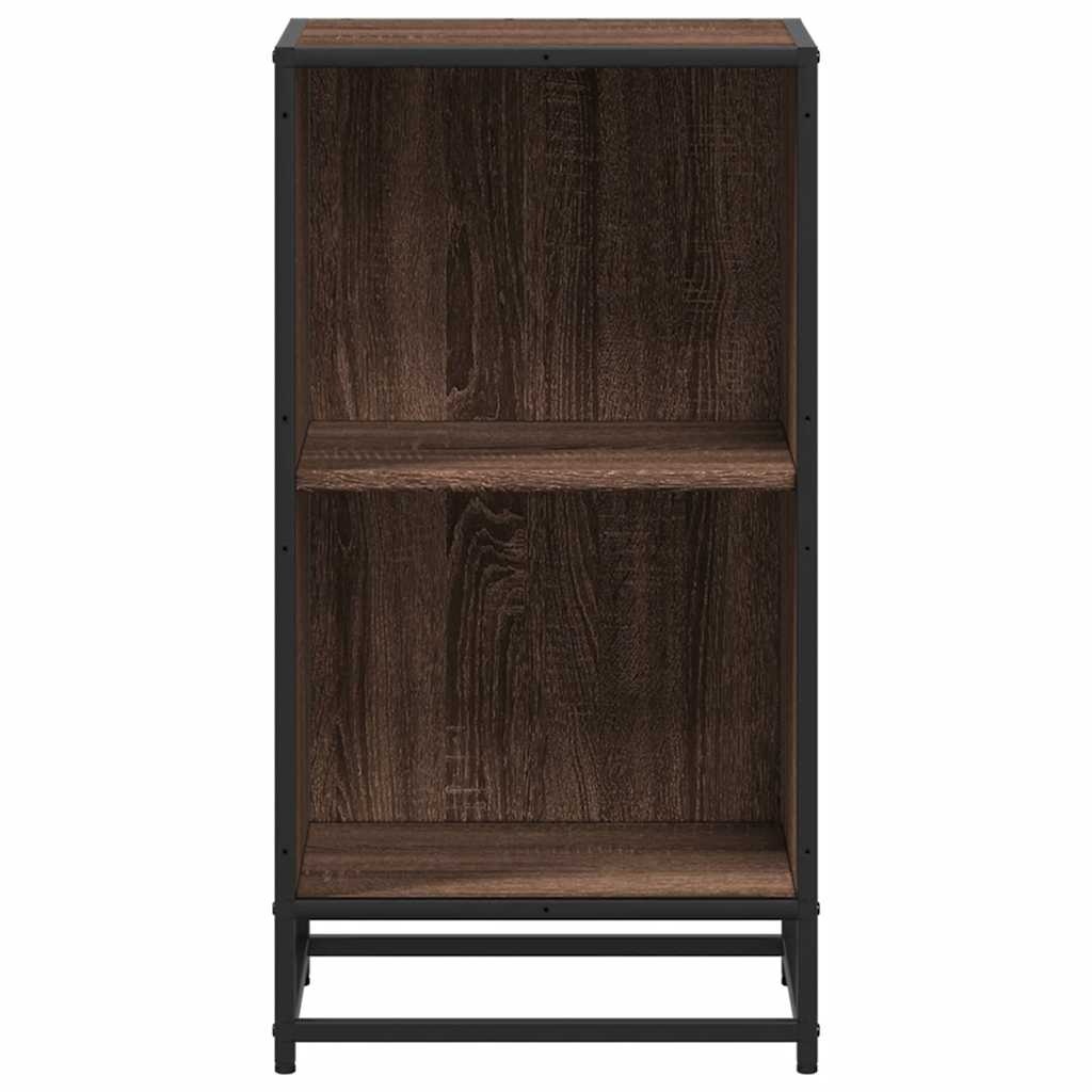 vidaXL Boekenkast 40x35x76 cm bewerkt hout bruin eikenkleur
