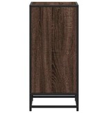 vidaXL Boekenkast 40x35x76 cm bewerkt hout bruin eikenkleur