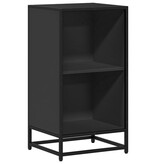 vidaXL Boekenkast 40x35x76 cm bewerkt hout zwart