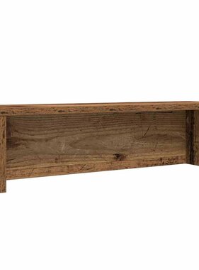 vidaXL Keukenrek stapelbaar 60x15x16 cm bewerkt hout oud houtkleurig