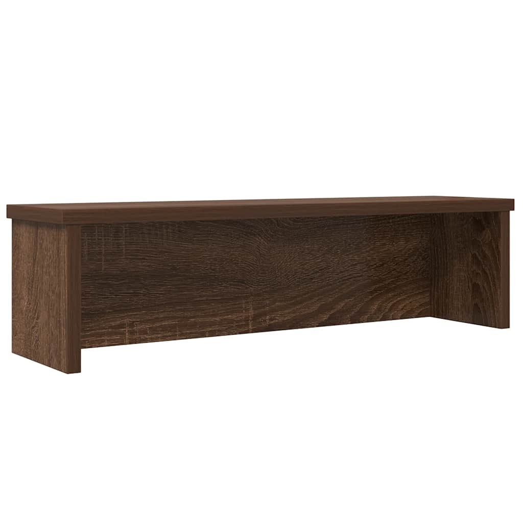 vidaXL Keukenrek stapelbaar 60x15x16 cm bewerkt hout bruin eikenkleur