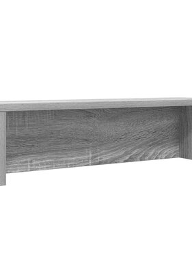 vidaXL Keukenrek stapelbaar 60x15x16cm bewerkt hout grijs sonoma eiken