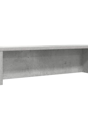 vidaXL Keukenrek stapelbaar 60x15x16 cm bewerkt hout betongrijs