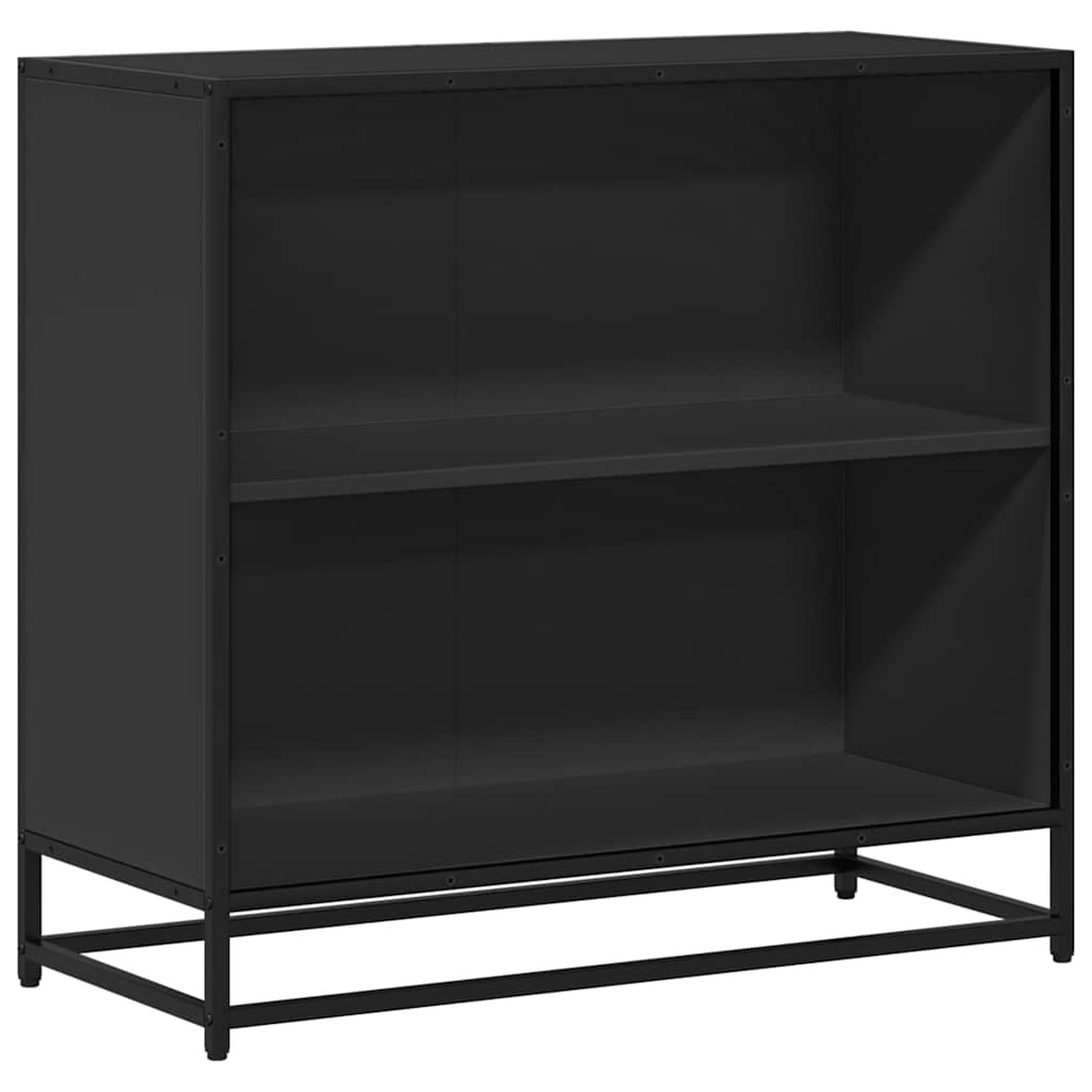 VidaXL Boekenkast 80x35x76 cm bewerkt hout zwart
