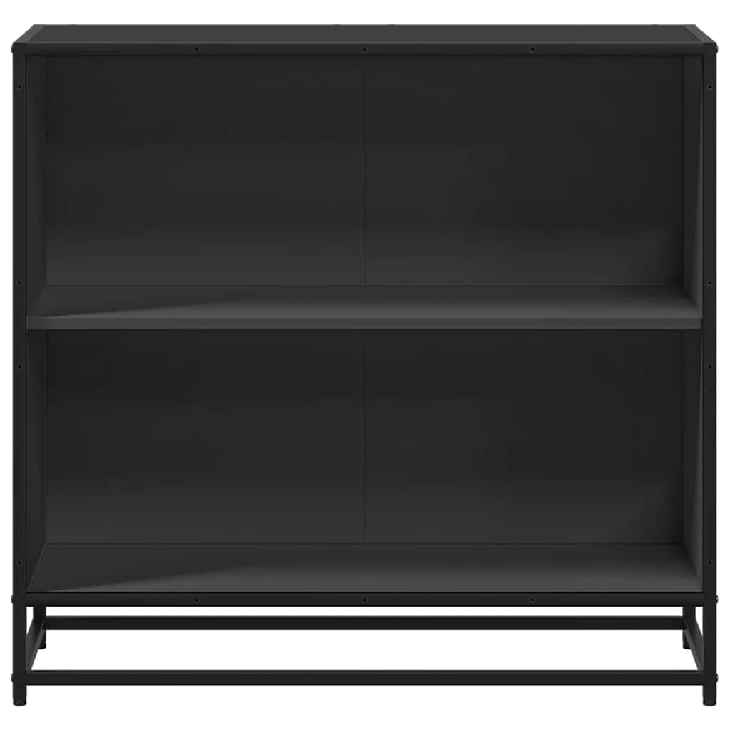 VidaXL Boekenkast 80x35x76 cm bewerkt hout zwart