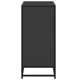 VidaXL Boekenkast 80x35x76 cm bewerkt hout zwart