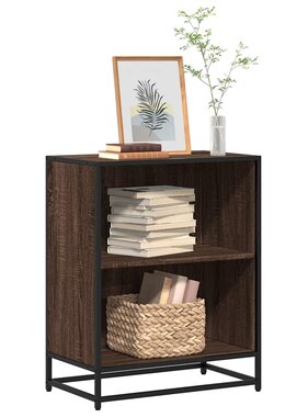 VidaXL Boekenkast 60x35x76 cm bewerkt hout bruin eikenkleur