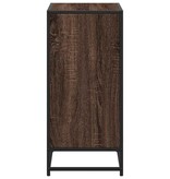 VidaXL Boekenkast 60x35x76 cm bewerkt hout bruin eikenkleur