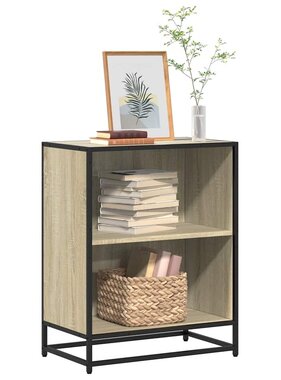 VidaXL Boekenkast 60x35x76 cm bewerkt hout sonoma eikenkleurig