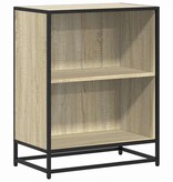 VidaXL Boekenkast 60x35x76 cm bewerkt hout sonoma eikenkleurig