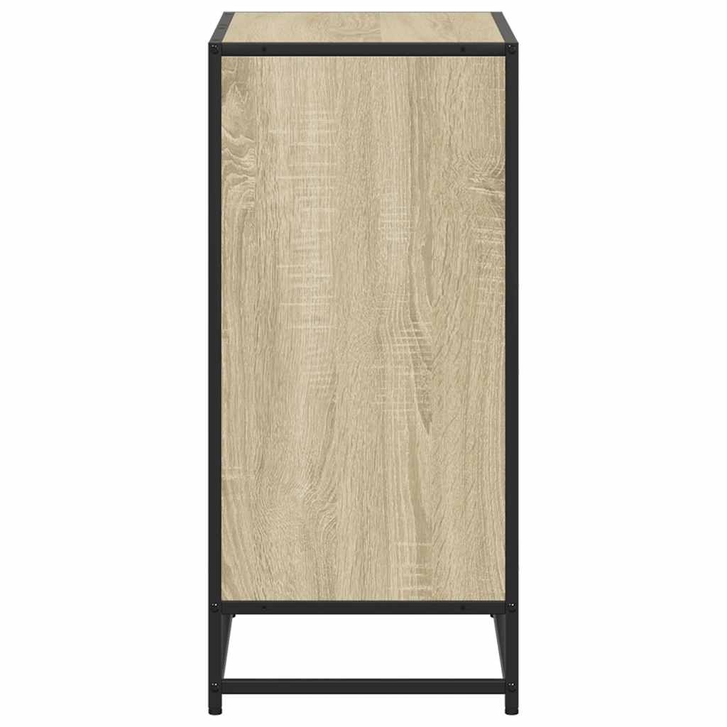 VidaXL Boekenkast 60x35x76 cm bewerkt hout sonoma eikenkleurig