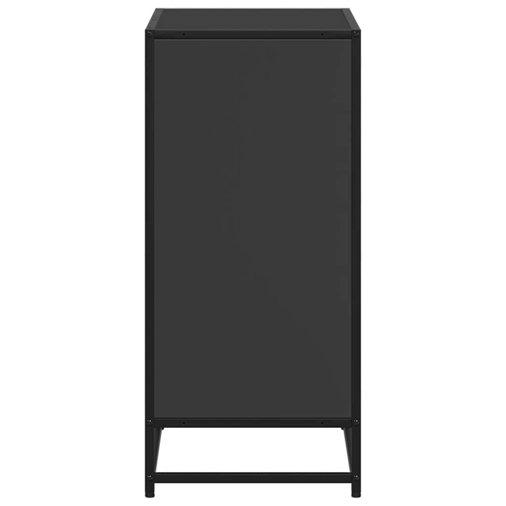 VidaXL Boekenkast 60x35x76 cm bewerkt hout zwart