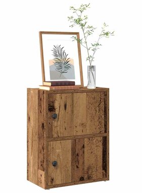 VidaXL Boekenkast 40x24x52 cm bewerkt hout oud houtkleurig