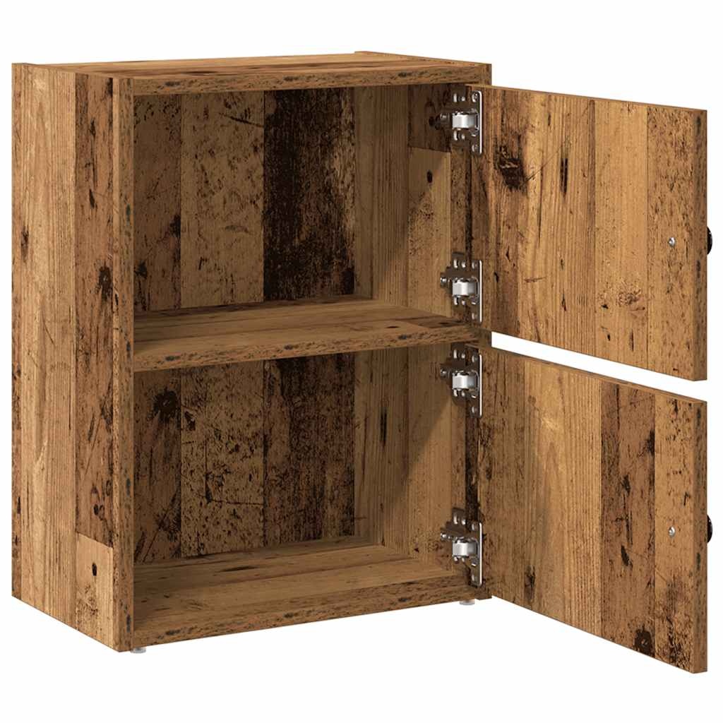 VidaXL Boekenkast 40x24x52 cm bewerkt hout oud houtkleurig