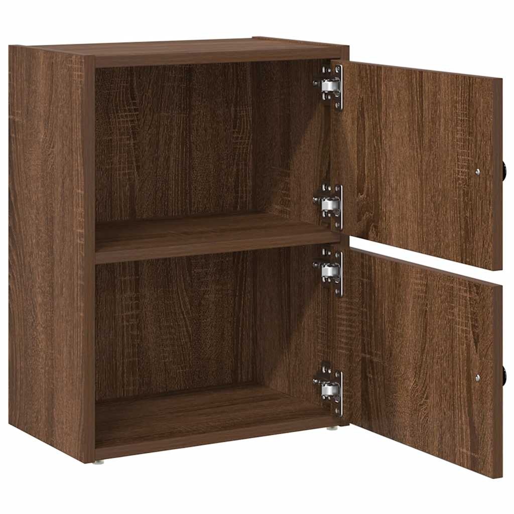 VidaXL Boekenkast 40x24x52 cm bewerkt hout bruin eikenkleurig