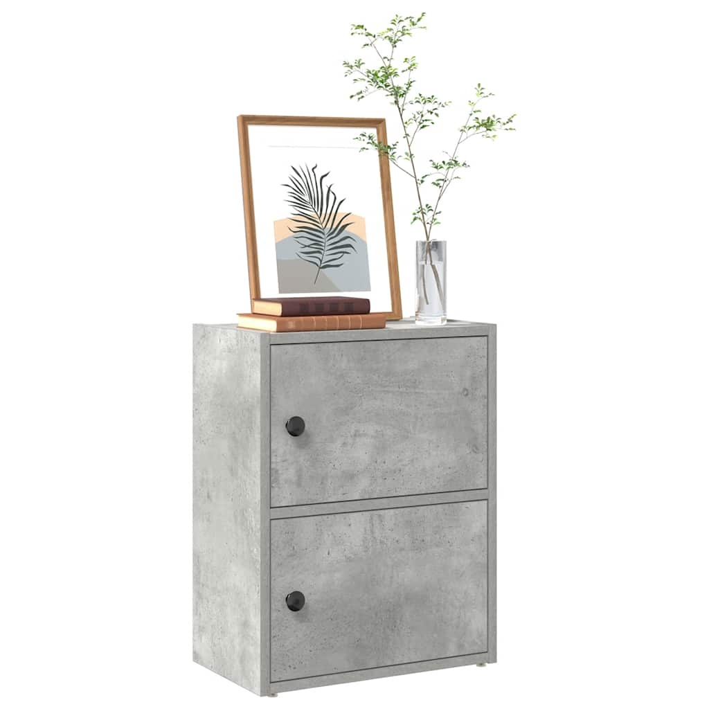 VidaXL Boekenkast 40x24x52 cm bewerkt hout betongrijs
