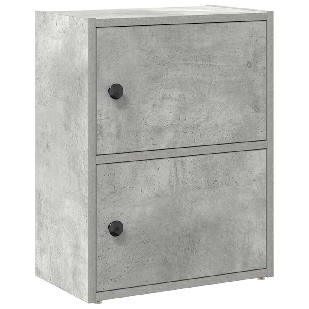 VidaXL Boekenkast 40x24x52 cm bewerkt hout betongrijs