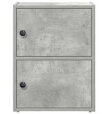 VidaXL Boekenkast 40x24x52 cm bewerkt hout betongrijs