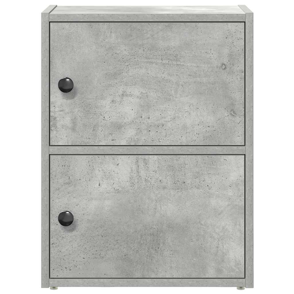 VidaXL Boekenkast 40x24x52 cm bewerkt hout betongrijs