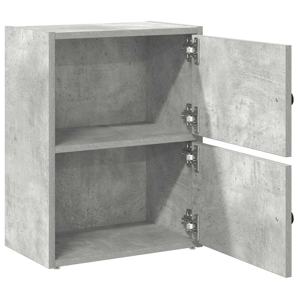 VidaXL Boekenkast 40x24x52 cm bewerkt hout betongrijs