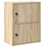 VidaXL Boekenkast 40x24x52 cm bewerkt hout sonoma eikenkleurig