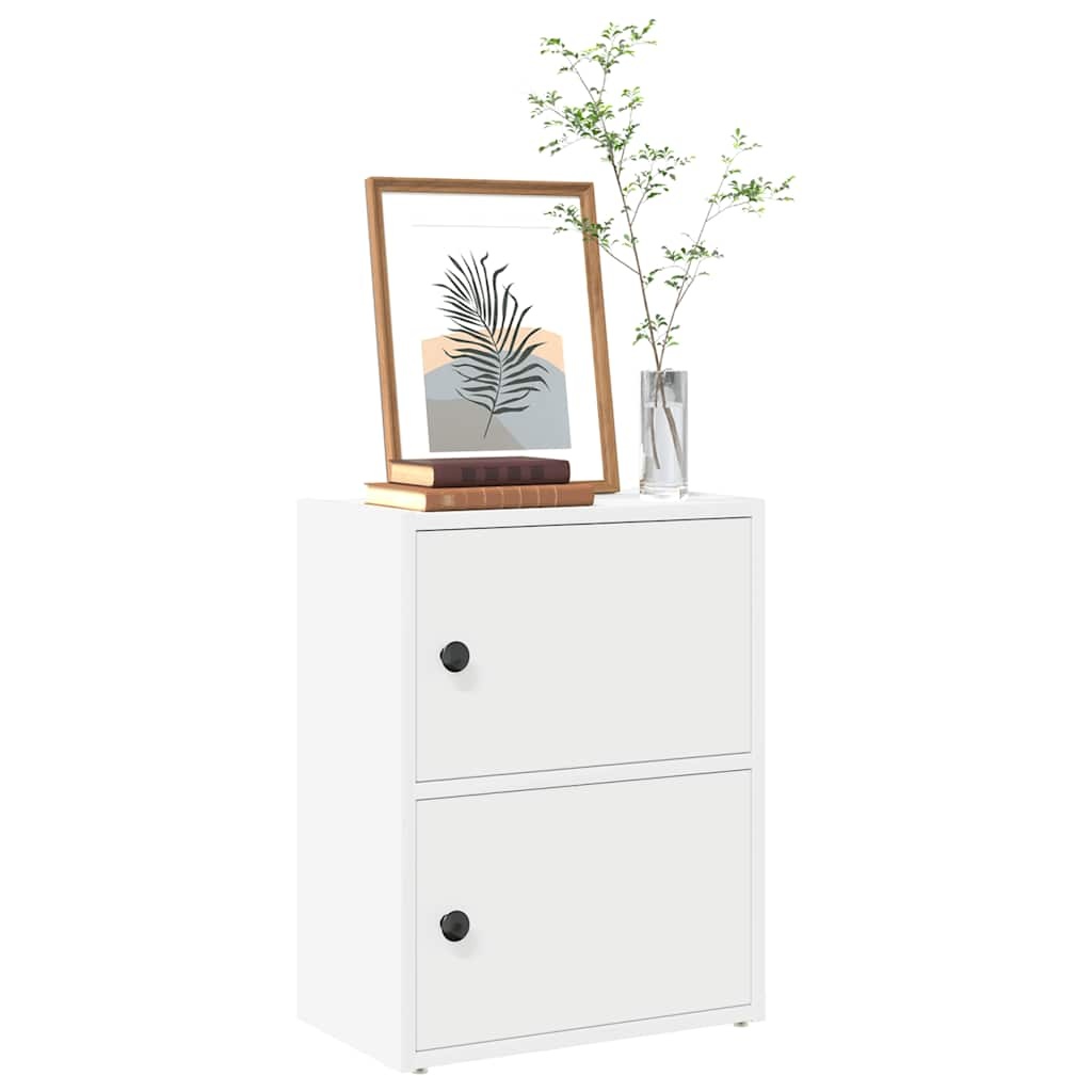 VidaXL Boekenkast 40x24x52 cm bewerkt hout wit