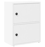 VidaXL Boekenkast 40x24x52 cm bewerkt hout wit