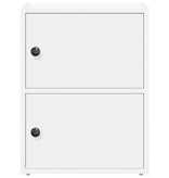 VidaXL Boekenkast 40x24x52 cm bewerkt hout wit