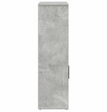 vidaXL Boekenkast 60x24x85 cm bewerkt hout betongrijs