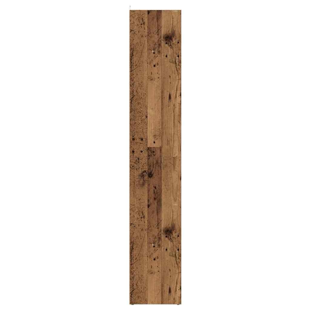 vidaXL Boekenkast 36x30x171 cm bewerkt hout oud houtkleurig
