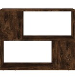 vidaXL Boekenkast/kamerscherm 80x24x63 cm gerookt eikenkleurig